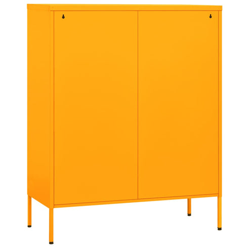 Lady Jillian -  Storage Cabinet Mustard Yellow 80x35x101,5 cm Steel - Model 1
